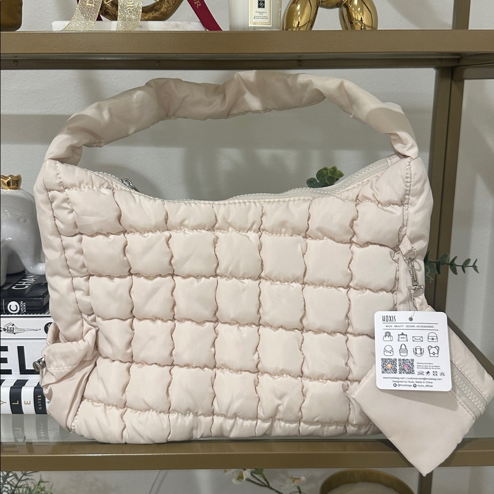 Puffer Quilted Shoulder Bag - Picture 8 of 14